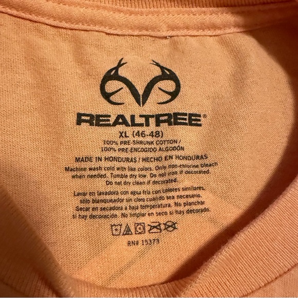 Reeltree Fishing Men’s Coral XL T-Shirt NWT Fathers Day, Christmas, Birthday - Picture 5 of 6